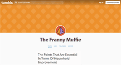 Desktop Screenshot of frannymuffie.tumblr.com