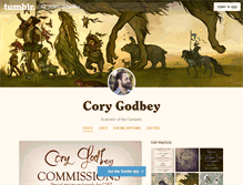 Tablet Screenshot of corygodbey.tumblr.com