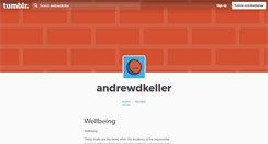 Desktop Screenshot of andrewdkeller.tumblr.com