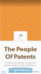 Mobile Screenshot of peopleofpatents.tumblr.com