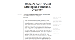 Desktop Screenshot of carlazanoni.tumblr.com