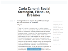 Tablet Screenshot of carlazanoni.tumblr.com