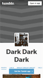 Mobile Screenshot of darkdarkdark.tumblr.com