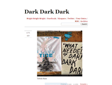Tablet Screenshot of darkdarkdark.tumblr.com