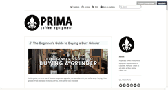 Desktop Screenshot of primacoffee.tumblr.com