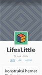 Mobile Screenshot of lifeslittle.tumblr.com