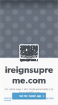 Mobile Screenshot of ireignsupreme.tumblr.com