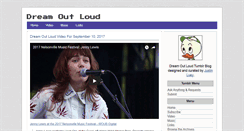 Desktop Screenshot of dreamoutloud.tumblr.com