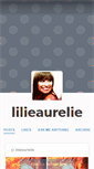 Mobile Screenshot of lilieaurelie.tumblr.com