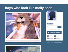 Tablet Screenshot of boyswholooklikemollysoda.tumblr.com