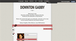 Desktop Screenshot of downtongabby.tumblr.com