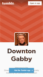 Mobile Screenshot of downtongabby.tumblr.com