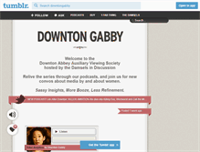 Tablet Screenshot of downtongabby.tumblr.com
