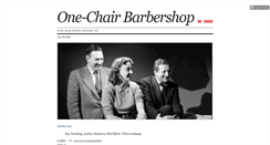 Desktop Screenshot of onechair-barbershop.tumblr.com