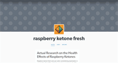Desktop Screenshot of healtheffectsofraspberry.tumblr.com