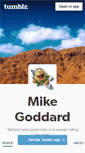 Mobile Screenshot of goddardmike.tumblr.com