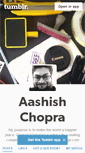 Mobile Screenshot of aashishc.tumblr.com