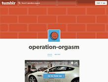 Tablet Screenshot of operation-orgasm.tumblr.com