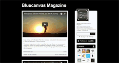 Desktop Screenshot of bluecanvasmagazine.tumblr.com