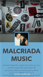 Mobile Screenshot of malcriadamusic.tumblr.com