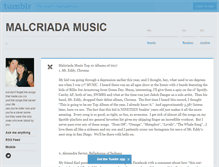 Tablet Screenshot of malcriadamusic.tumblr.com