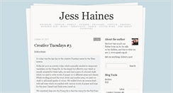 Desktop Screenshot of jess-haines.tumblr.com