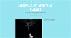 Desktop Screenshot of everyonesexcited.tumblr.com