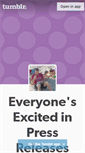 Mobile Screenshot of everyonesexcited.tumblr.com