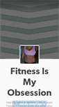 Mobile Screenshot of fitnessismyobsession.tumblr.com