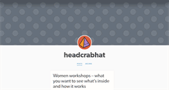 Desktop Screenshot of headcrabhat.tumblr.com