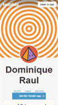Mobile Screenshot of dominiqueraul.tumblr.com