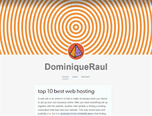 Tablet Screenshot of dominiqueraul.tumblr.com