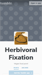 Mobile Screenshot of herbivoralfixation.tumblr.com