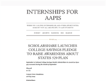 Tablet Screenshot of internshipsforaapis.tumblr.com