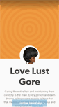 Mobile Screenshot of lovelustgore.tumblr.com