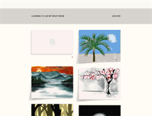 Tablet Screenshot of leftbrainrightbrain.tumblr.com