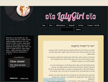 Tablet Screenshot of lalygirl.tumblr.com