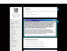 Tablet Screenshot of dumbthingssocialjusticeblogssay.tumblr.com
