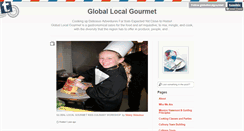 Desktop Screenshot of globallocalgourmet.tumblr.com