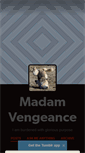 Mobile Screenshot of madamvengeance27.tumblr.com