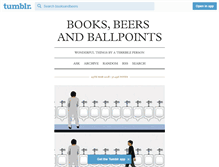 Tablet Screenshot of booksandbeers.tumblr.com