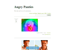 Tablet Screenshot of angrypanties.tumblr.com