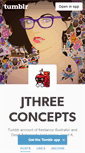 Mobile Screenshot of jthreeconcepts.tumblr.com