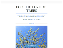 Tablet Screenshot of 4theloveoftrees.tumblr.com