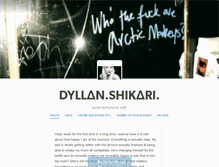 Tablet Screenshot of dyllan-shikari.tumblr.com