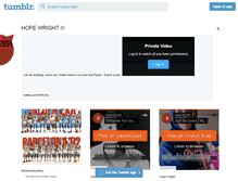 Tablet Screenshot of hopewright.tumblr.com