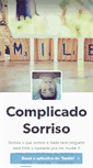 Mobile Screenshot of complicadosorriso.tumblr.com