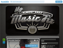 Tablet Screenshot of madmusicfix.tumblr.com