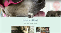 Desktop Screenshot of loveapitbull.tumblr.com