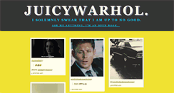Desktop Screenshot of juicywarhol.tumblr.com